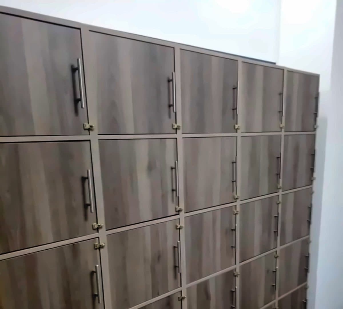 Lockers de madera para oficina